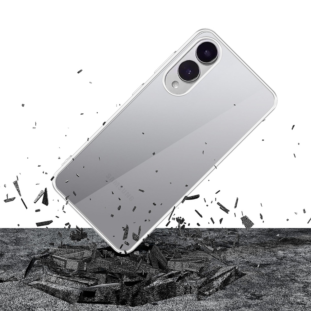 Etui 3mk Clear Case do Galaxy S25 Edge, przezroczyste